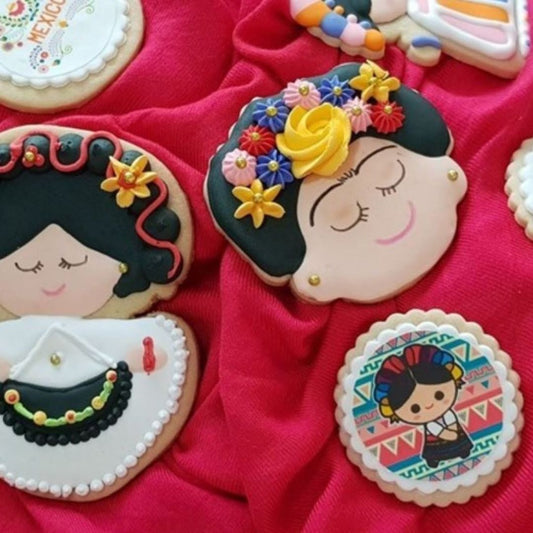 Curso on line Muñecas Mexicanas en Galletas