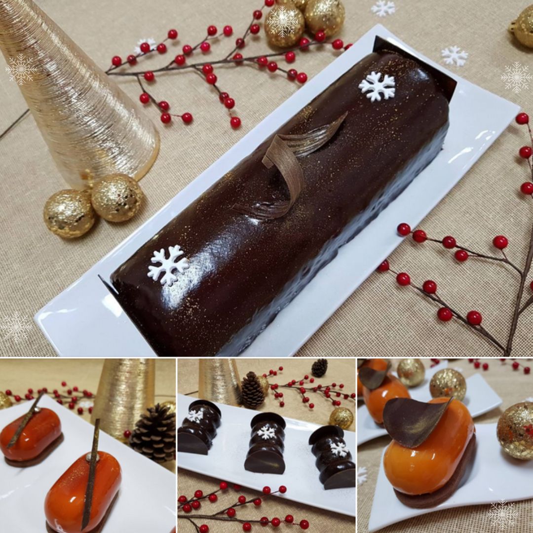 Curso on line Pasteles navideños / Buche de Noel